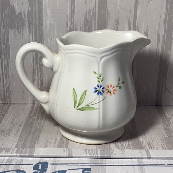 Vintage Sears Country French Ironstone Floral Creamer 4453 pattern  JAPAN - Picture 3 of 7